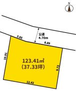 平塚市西真土3-2-45　土地