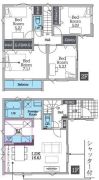 平塚市平塚2-49-1　３期全２棟　１号棟