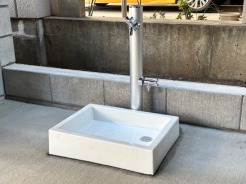 外部ペット足洗い場