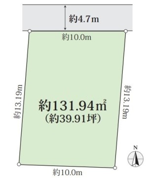 平塚市万田　土地