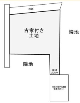 万田2-33-19 古家付土地