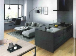 掲載写真はキッチンのイメージ画像です。実際の室内・設備とは異なります。家具・家電は付属しません。現況優先となります。